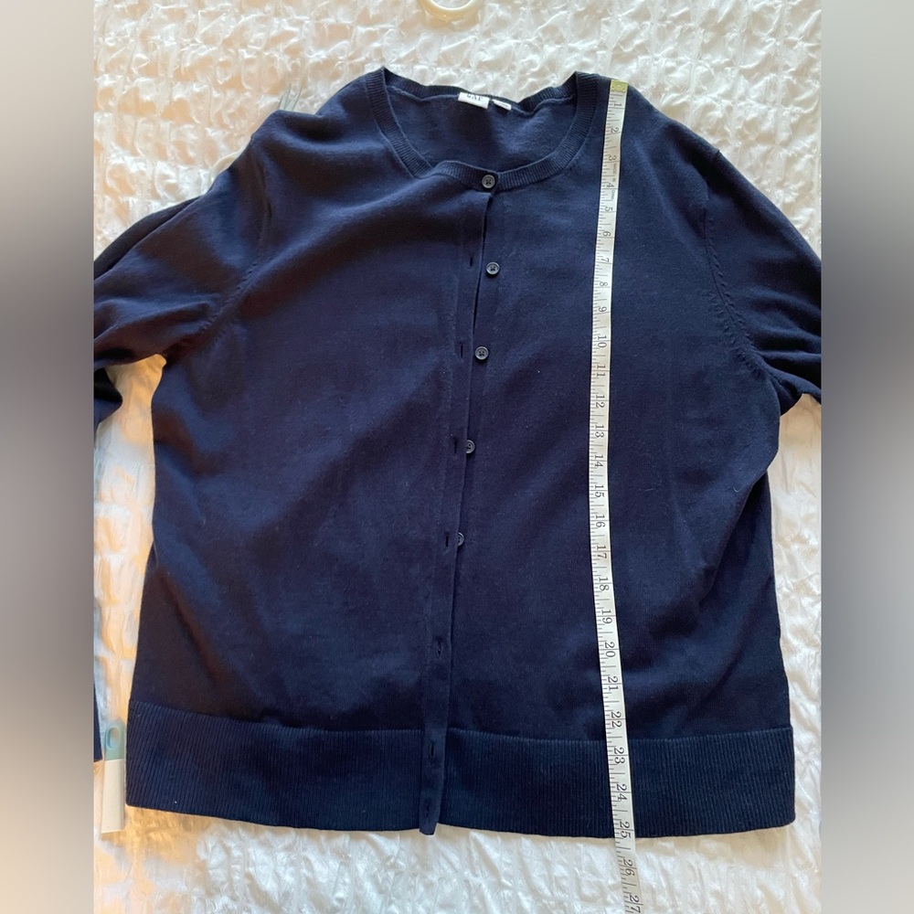 Gap Cardigan Navy Size XXL - Picture 6 of 6
